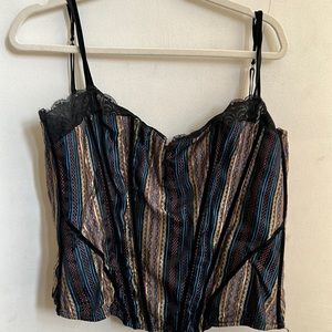 Corset top vintage style